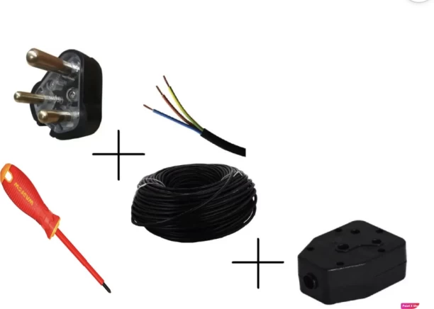 Goodace Heavy Duty Industrial USE Power Extension 3-core 2.5mm 25MTR 2  Socket Extension Boards