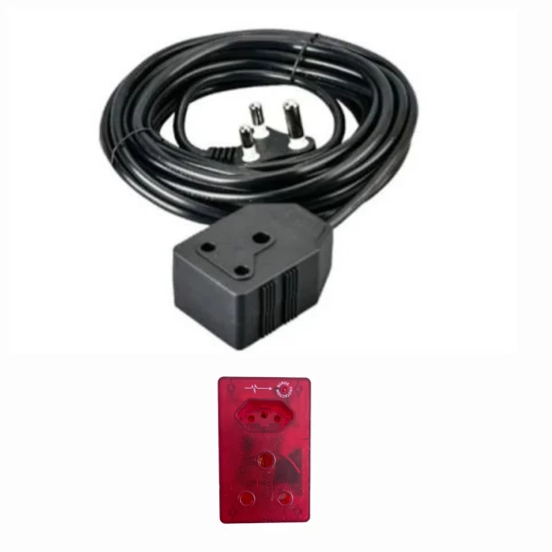 DH PRO EXTENSION CORD 3M WITH SURGE PROTECTION ADAPTER 4  Socket Extension Boards