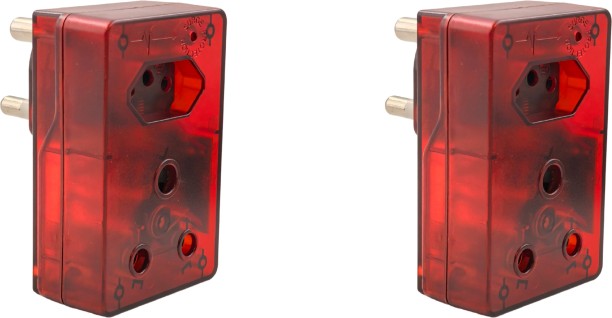 AIYI 2-Pack Surge Secure Multi-Socket Power Protector Plug AY299-019 2  Socket Extension Boards