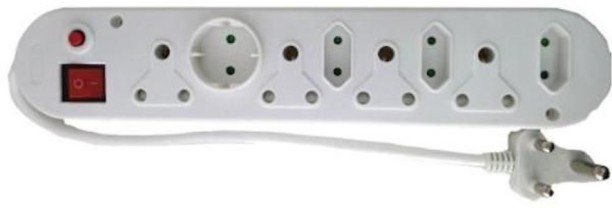 SMTE Electrix 8 Way Multiplug 8  Socket Extension Boards