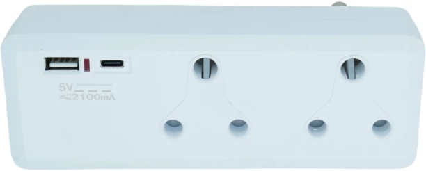 Inyati Electric Multiplug Adapter 2X16A+2XUSB 2  Socket Extension Boards
