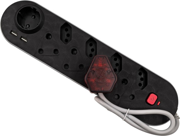 AIYI 9-Way Surge Protected Multi-Plug Power Strip with USB Ports AY299-104 9  Socket Extension Boards