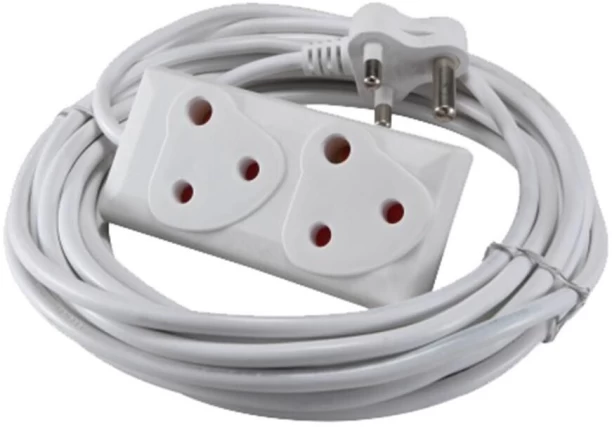 SMTE 20m Double Extension Cord 2  Socket Extension Boards