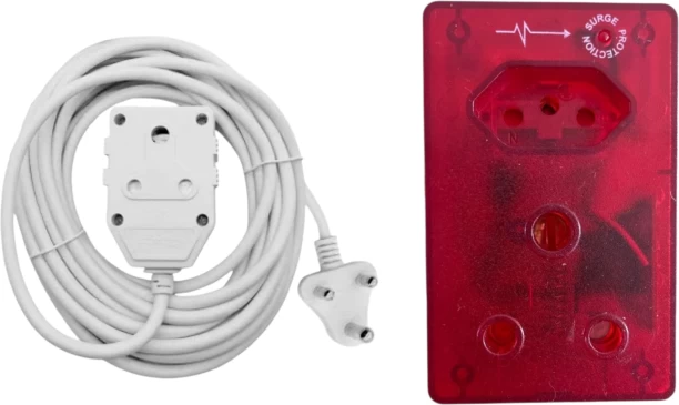 DH Home Pro 10M Extension Cord With Surge Protector 2  Socket Extension Boards