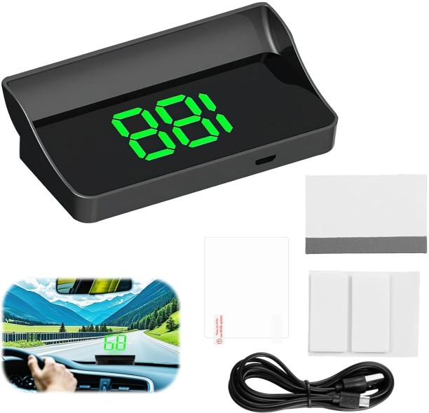 Milky Way GPS Digital Speedometer for Car MPH, Universal HUD Speed Meter with LED Large Font, for  1 1 Stabilizer for  Car