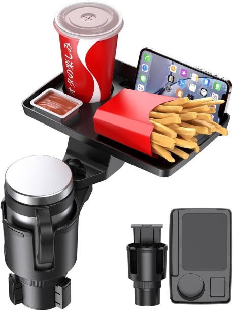 Milky Way Larger Car Cup Holder Tray for  1 1 Suspension Bracket for  Car