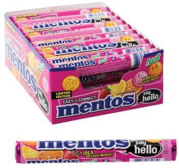 Mentos SWEET CANDY CL MENTOS FRUIT ROLL (TH) Pouch