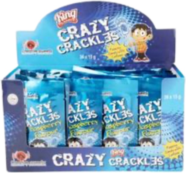 Bebeto Sweet novelty crazy crackles raspbery Box