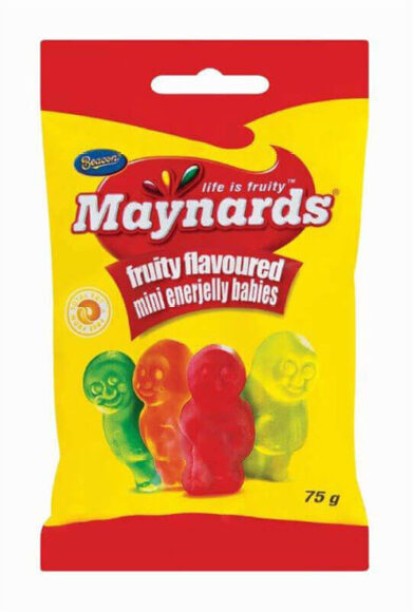 Maynards Maynards Jelly Babies 75g Pack of 24 Carton