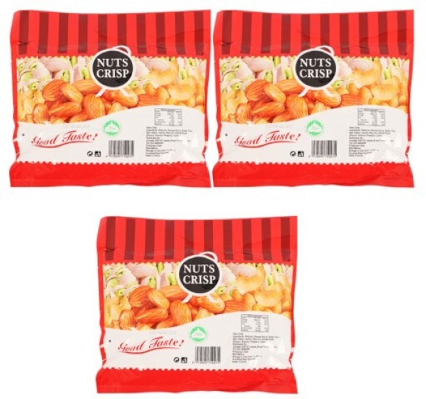 Nuts Crisp 3 x 500g Peanut Crunch Sweets – Crunchy & Nutty Goodness Bag