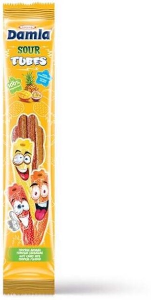 Tayas Damla Sourtubes Tropical Carton