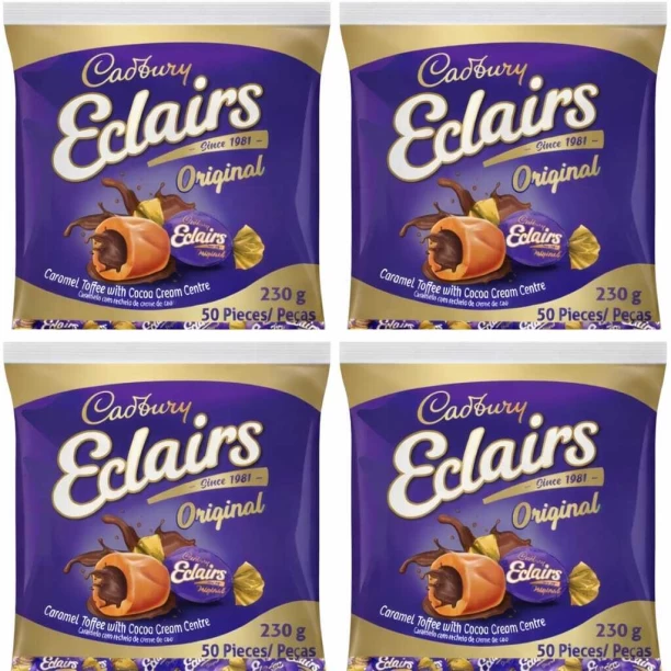 Cadbury Sweets Eclairs Caramel Pouch
