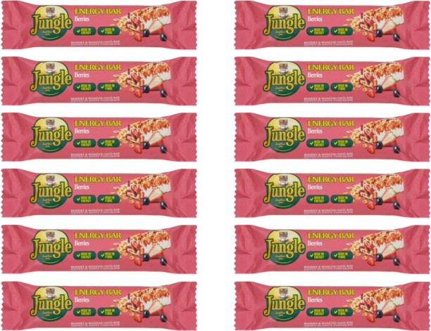 JungleBar SWEET ENERGY BN JUNGLE BAR BERRIES 40g Pouch