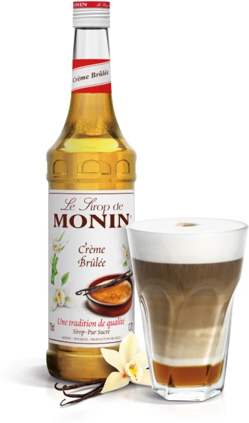 MONIN Premium Creme Brulee Syrup 1L