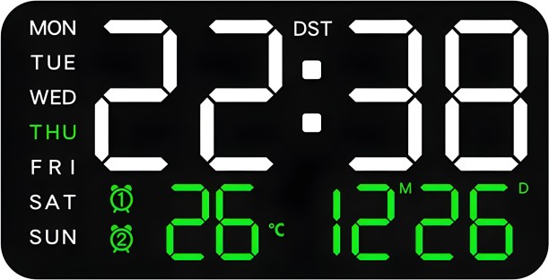 Generic Plastic Digital Table Clock