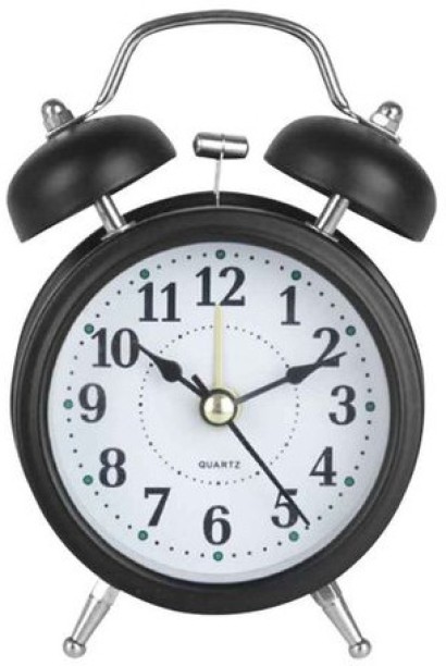 SA TRADE Metal Analog-digital Table Clock