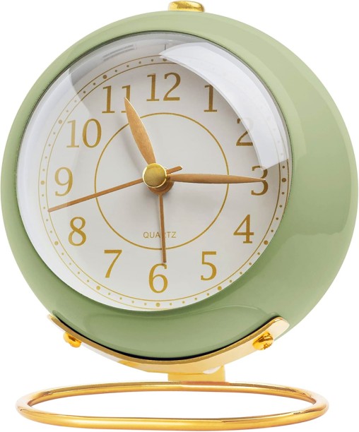 chenshia Metal, Glass, Plastic Analog Table Clock