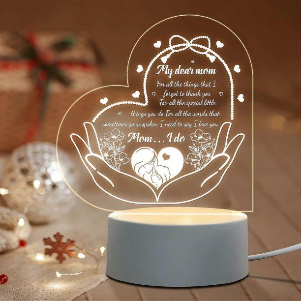 MAX Mothers Day Gifts for Mom - Mom Birthday Gifts, Birthday Gift for Mom, Mom Gifts for Thanksgiving, C Night Lamp