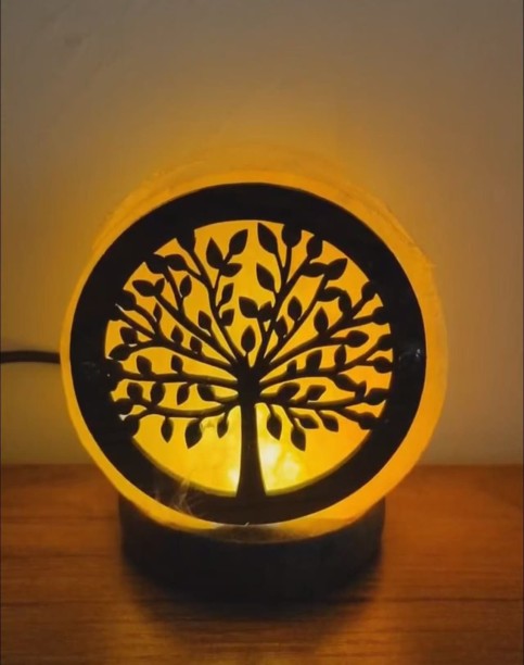Himalayan USB Tree Shaped 3D Salt Lamp Table Lamp