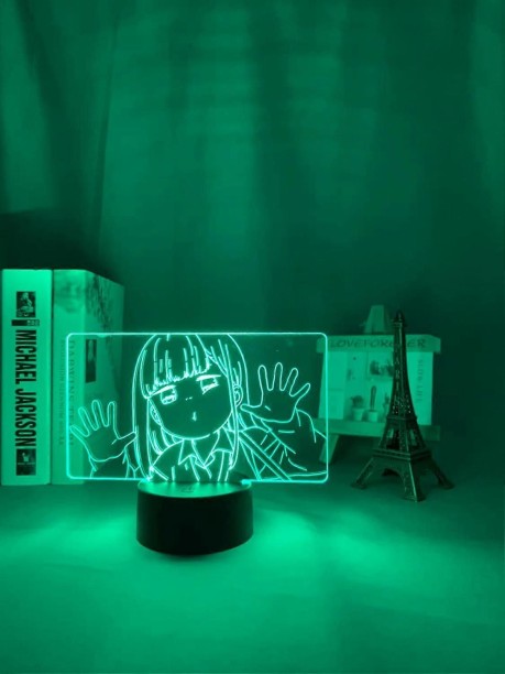 Huanix Remote Control Night Light Lamp Anime 3D Lamp Aharen Hakarenai for Kids Bedroom Bedroom Lamp RGB LED Light Night Lamp