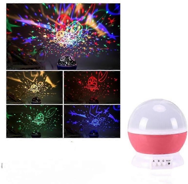 MAX Projector Night Lights for kids 360 Degree Rotating Doraemon Nightlight for Baby Girls Boys for Bed Night Lamp