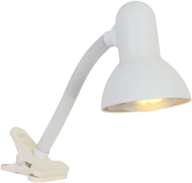 Eurolux D.Lamp Huge G/Neck Clip White Desk lamp with gooseneck clip