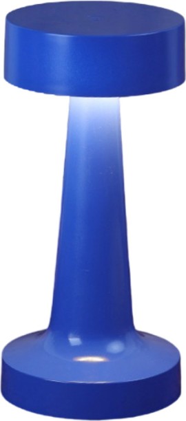 Auro Wireless Décor Touch Lamp: Modern Lighting with Easy Touch Control - Blue Table