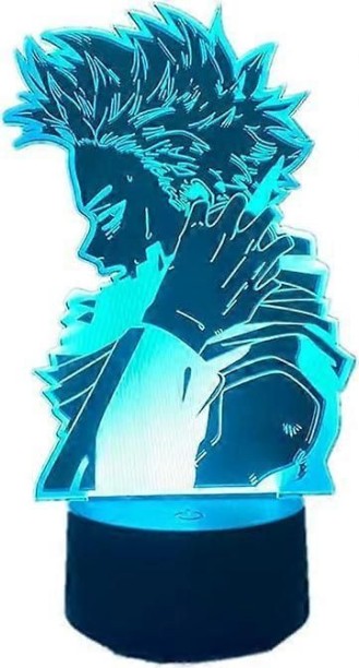 Huanix Remote Control Night Light Lamp 3D LED Illusion Lamp Hitoshi SHINSO Anime Night Bedroom Lamp RGB LED Light Night Lamp