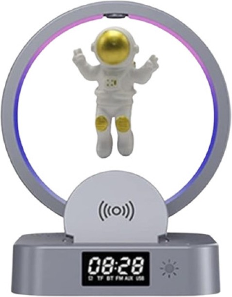 Generic LED Atmosphere Lamp with Bluetooth Audio Night Light USB Rechargeable Creative Astronaut Desktop Decorative Table Lamp