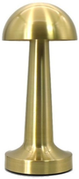 Generic Rechargeable LED Mushroom 3-Color Temperature Touch Table Lamp LED Table Lamp