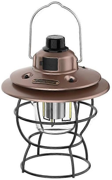 Huanix Remote Control Night Light Lamp USB Recharging Super Bright Retro Campsite Lantern Outdoor Camping Bedroom Lamp RGB LED Light Night Lamp