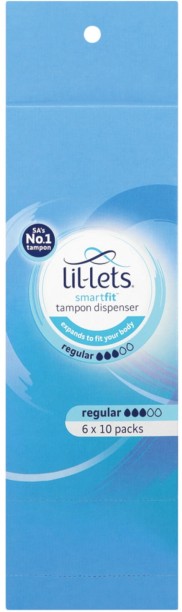 Lil-Lets Dispenser, Regular Tampons