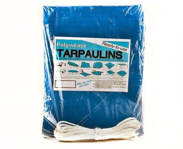 Protarp Blue Nylon Waterproof Tarpaulin