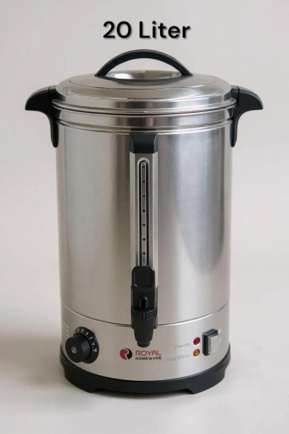 royal homeware Water Urn 20Lt Stainless Steel Electric Urn