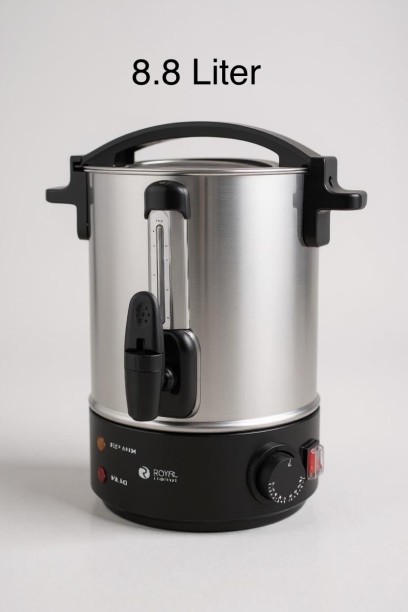 royal homeware Water Urn 8.8Lt Stainless Steel Electric Urn