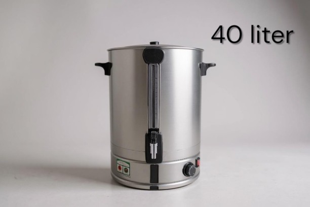royal homeware Water Urn 40Lt Stainless Steel Electric Urn