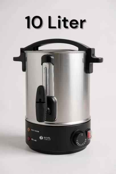 royal homeware Water Urn 10Lt Stainless Steel Electric Urn