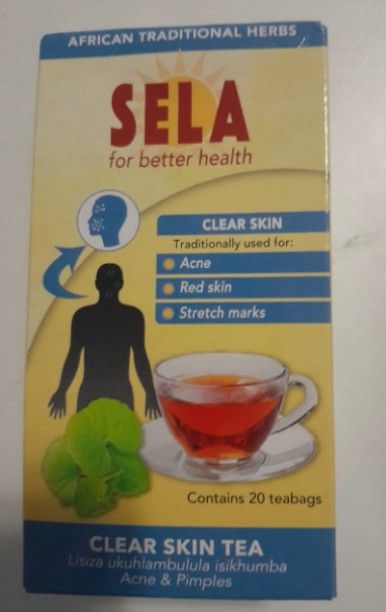 Sela Clear Skin Green Tea Pack