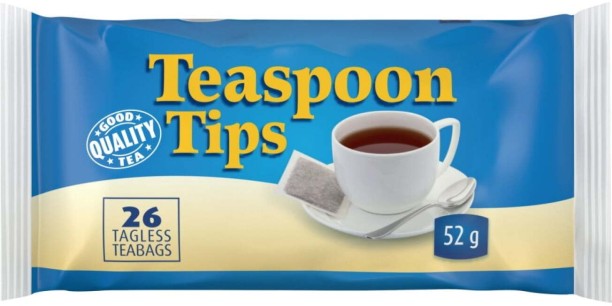 Teaspoon Tips Good Quality Black Tea Pack