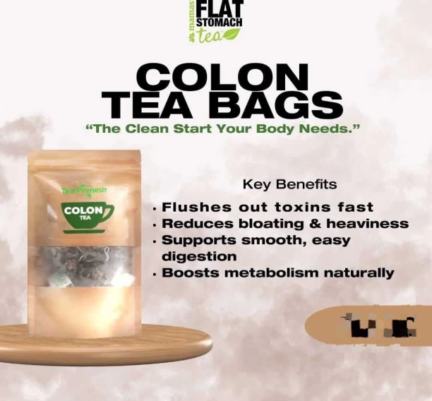 colon tea colon Green Tea Pack
