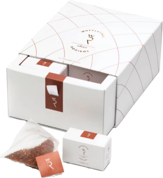 WUPPERTHAL ROOIBOS 1830 16 PYRAMIDS GIFT BOX Rooibos Tea Festive Gift Box