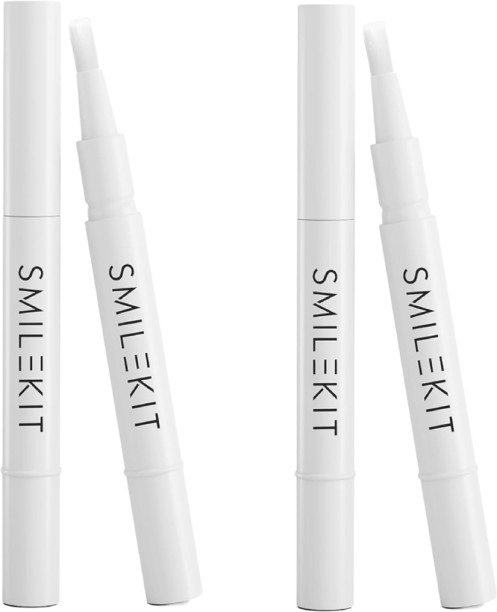 SMILEKIT Teeth Whitening Pen 4-Pack Effective Painless Easy to Use for Adults Teeth Whitening Kit