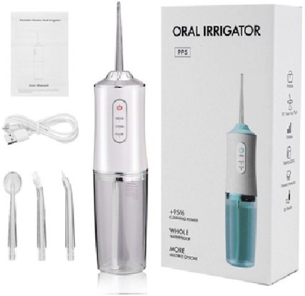 joburgdeals Portable Rechargeable Oral Irrigator Teeth Whitening Kit