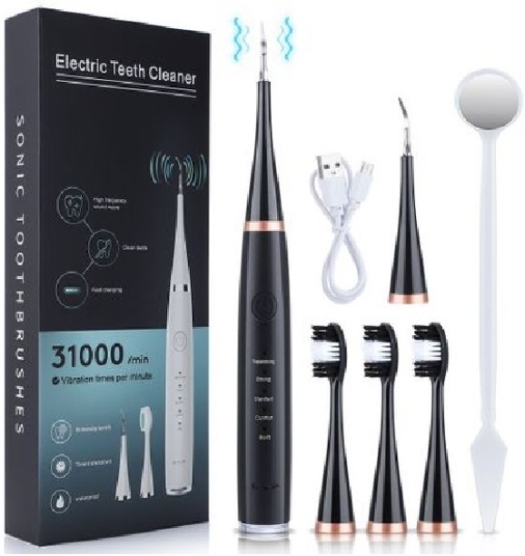 joburgdeals Ultrasonic Electric Teeth Cleaner And Dental Calculus Remover Kit Teeth Whitening Kit