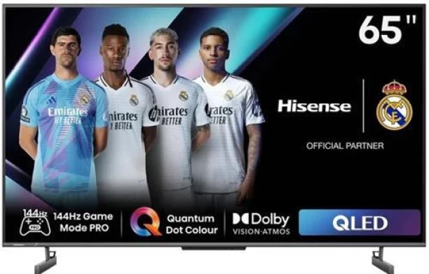 Hisense 165 cm (65 inch) QLED Ultra HD (4K) VIDAA Smart TV