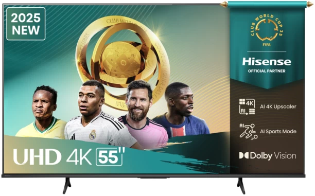 Hisense 139.7 cm (55 inch) LED Ultra HD (4K) VIDAA Smart TV