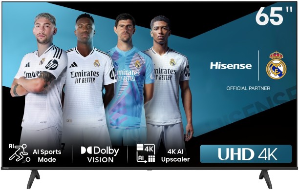 Hisense 165 cm (65 inch) LED Ultra HD (4K) VIDAA Smart TV