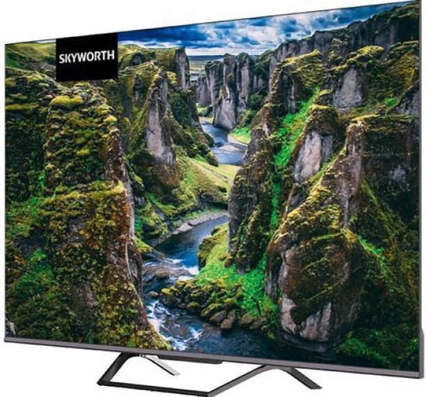 Skyworth 139 cm (55 inch) QLED Ultra HD (4K) Google Smart TV