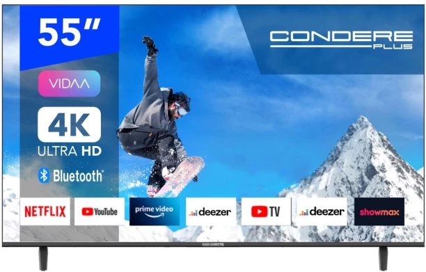 condere 139 cm (55 inch) LED Ultra HD (4K) VIDAA Smart TV