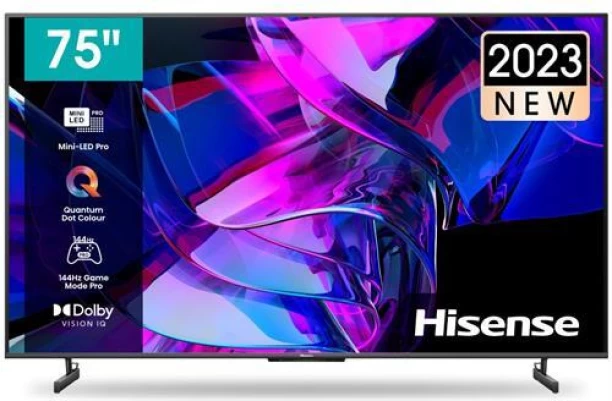 Hisense 190 cm (75 inch) Mini Led Ultra HD (4K) VIDAA Smart TV